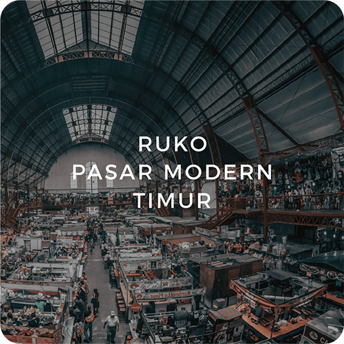 Ruko<br> Pasar Modern<br> Timur